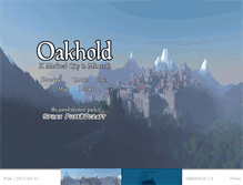 Tablet Screenshot of oakhold.com